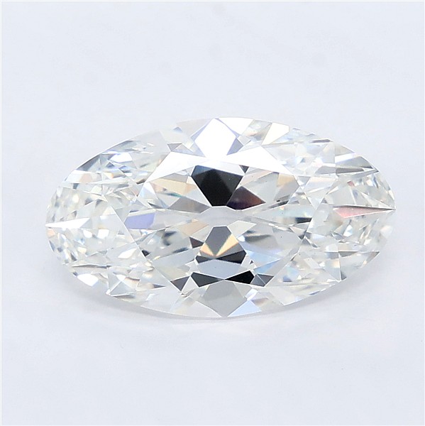 3.61ct Moval E VVS2 Lab-Grown Diamond