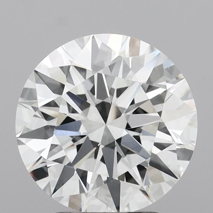 3.02ct Round E VVS2 Lab-Grown Diamond