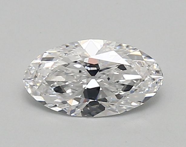 0.88ct Moval D VVS2 Lab-Grown Diamond
