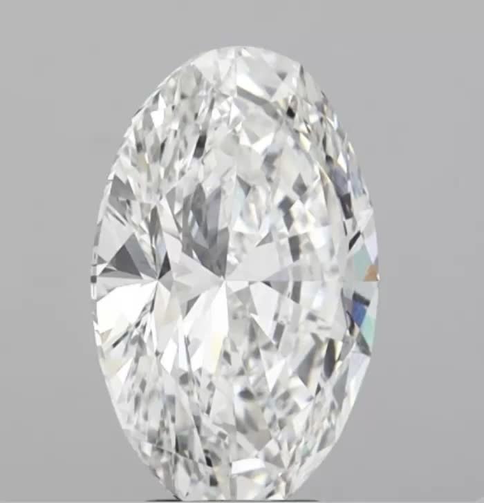 4.79ct Oval F VVS2 Lab-Grown Diamond