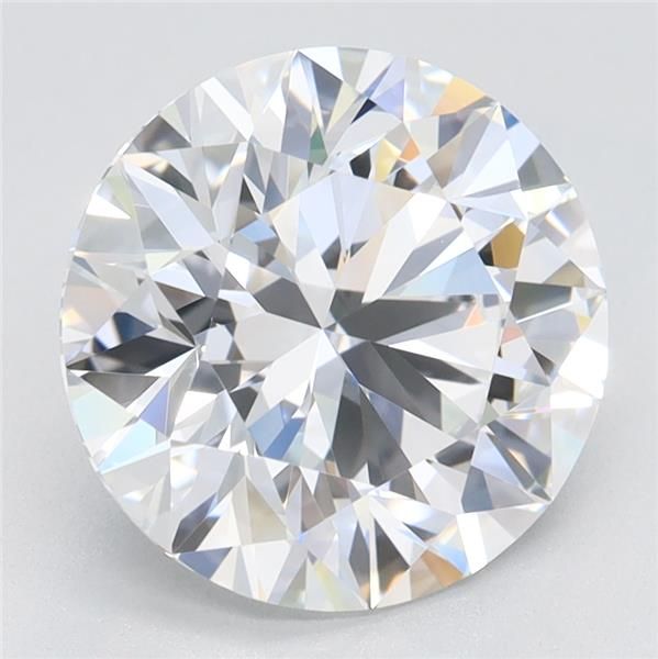 2.97ct Round D VVS1 Lab-Grown Diamond