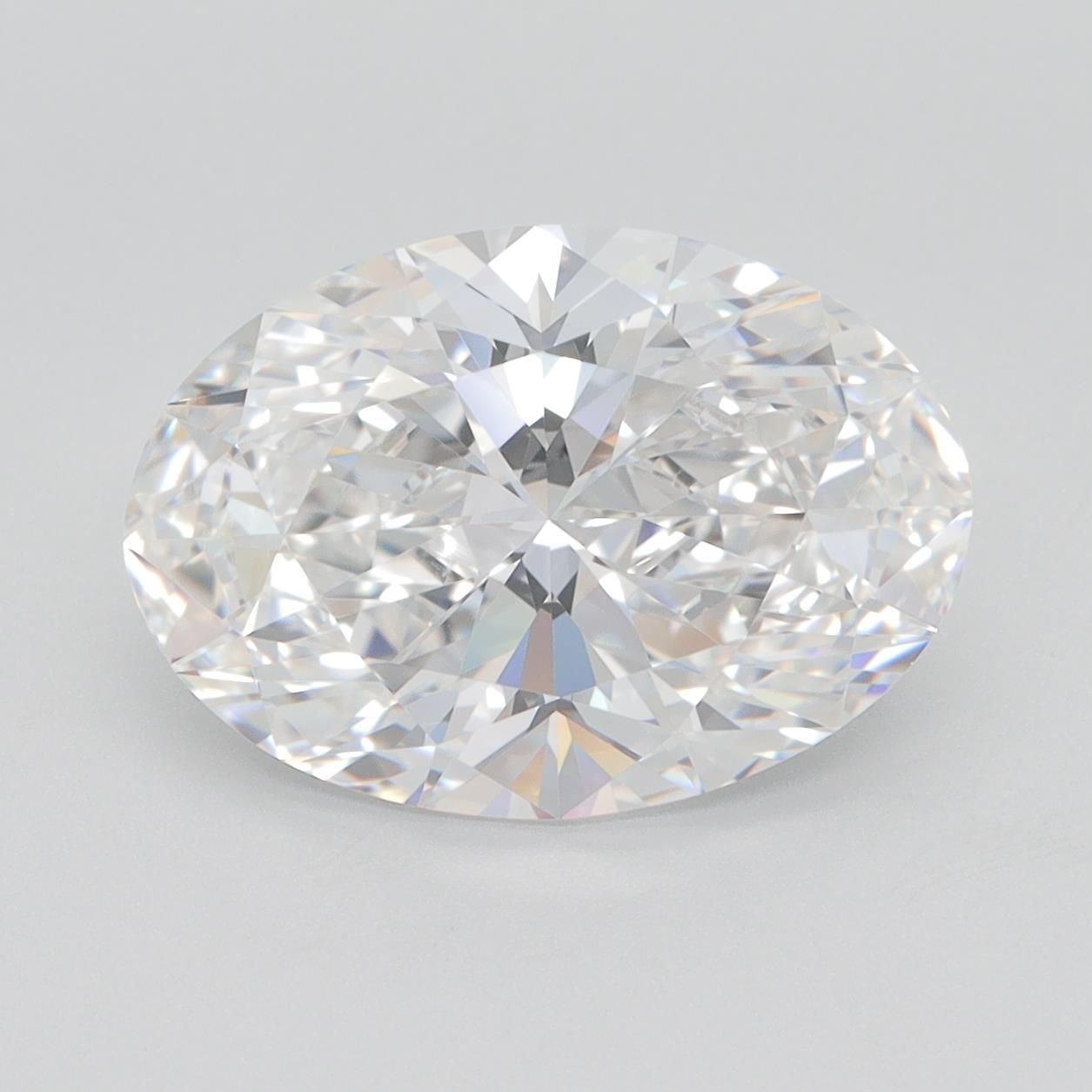 4.12ct Oval F VVS1 Lab-Grown Diamond