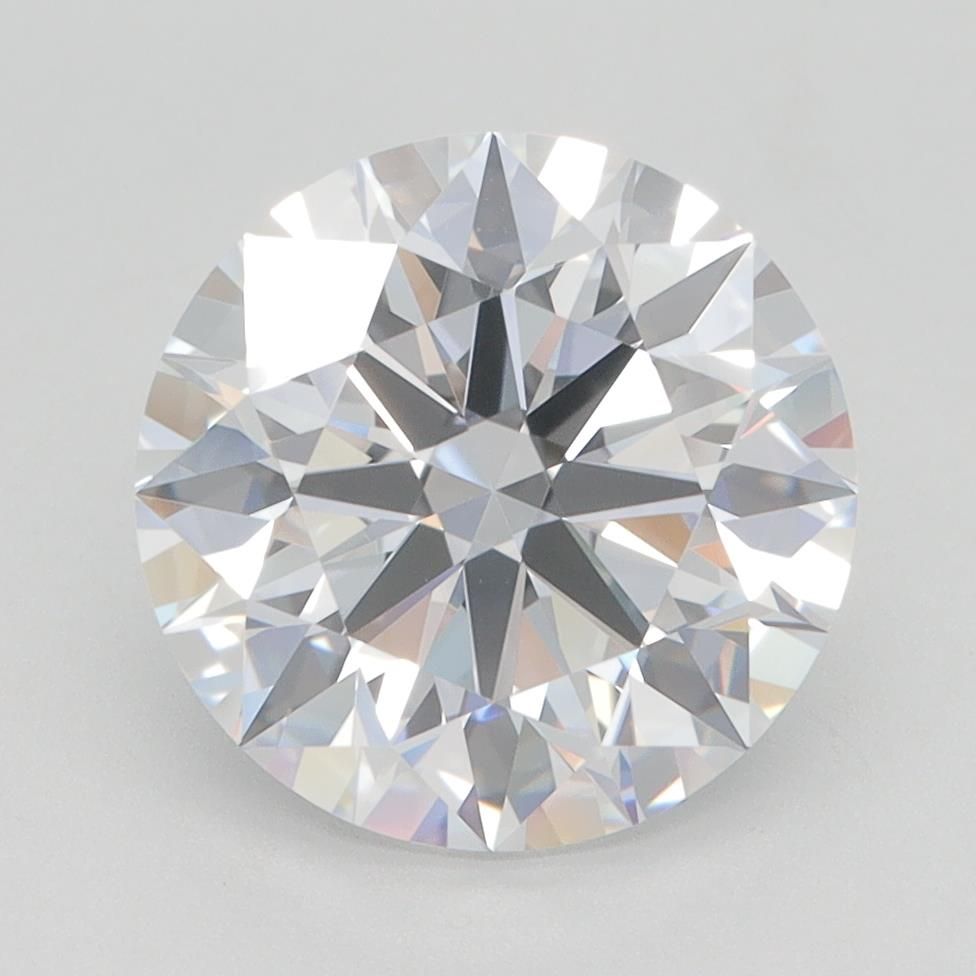 3.28ct Round D VVS1 Lab-Grown Diamond