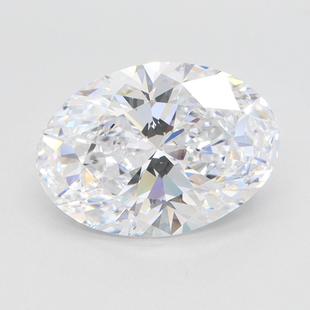3.02ct Oval D VVS2 Lab-Grown Diamond