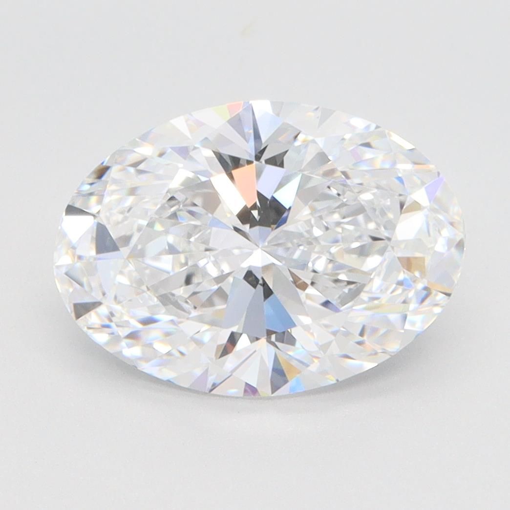 3.02ct Oval D VVS2 Lab-Grown Diamond