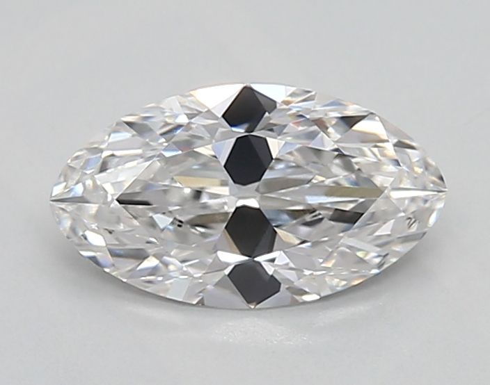 0.86ct Moval D IF Lab-Grown Diamond