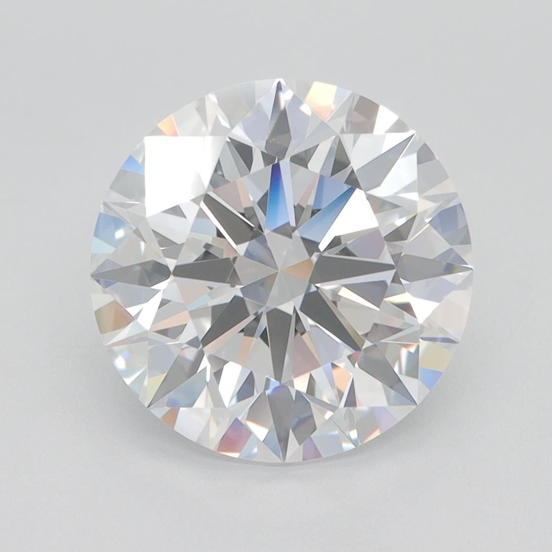4.06ct Round E VVS2 Lab-Grown Diamond