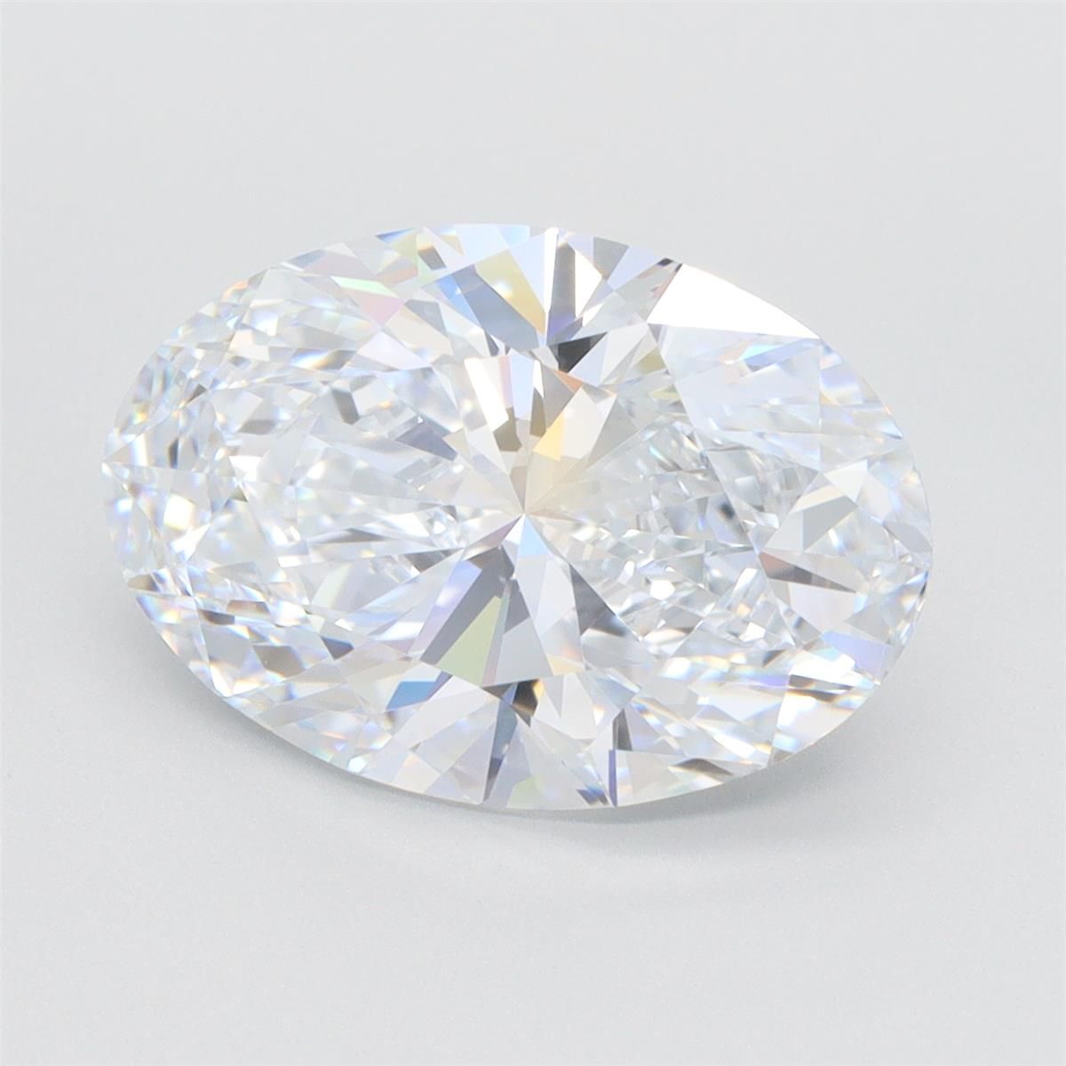 5.32ct Oval E VS2 Lab-Grown Diamond