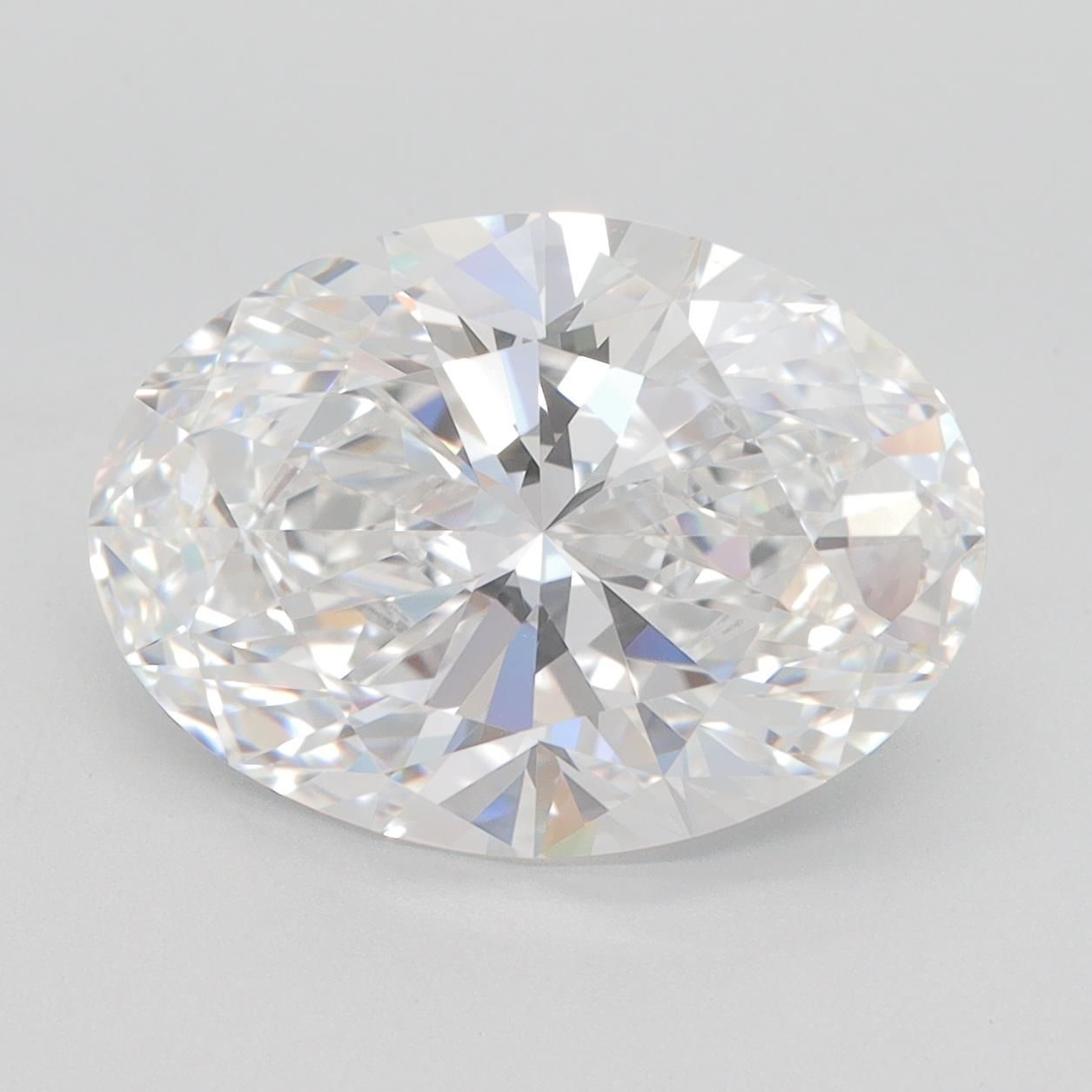5.15ct Oval E IF Lab-Grown Diamond