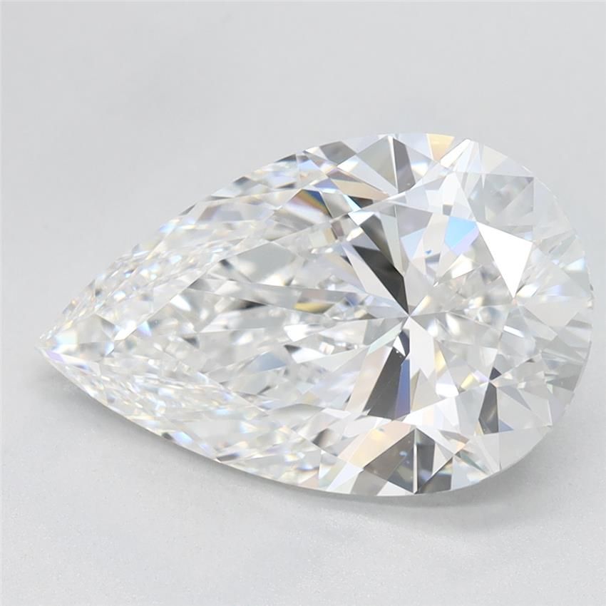 3.08ct Pear E VVS1 Lab-Grown Diamond