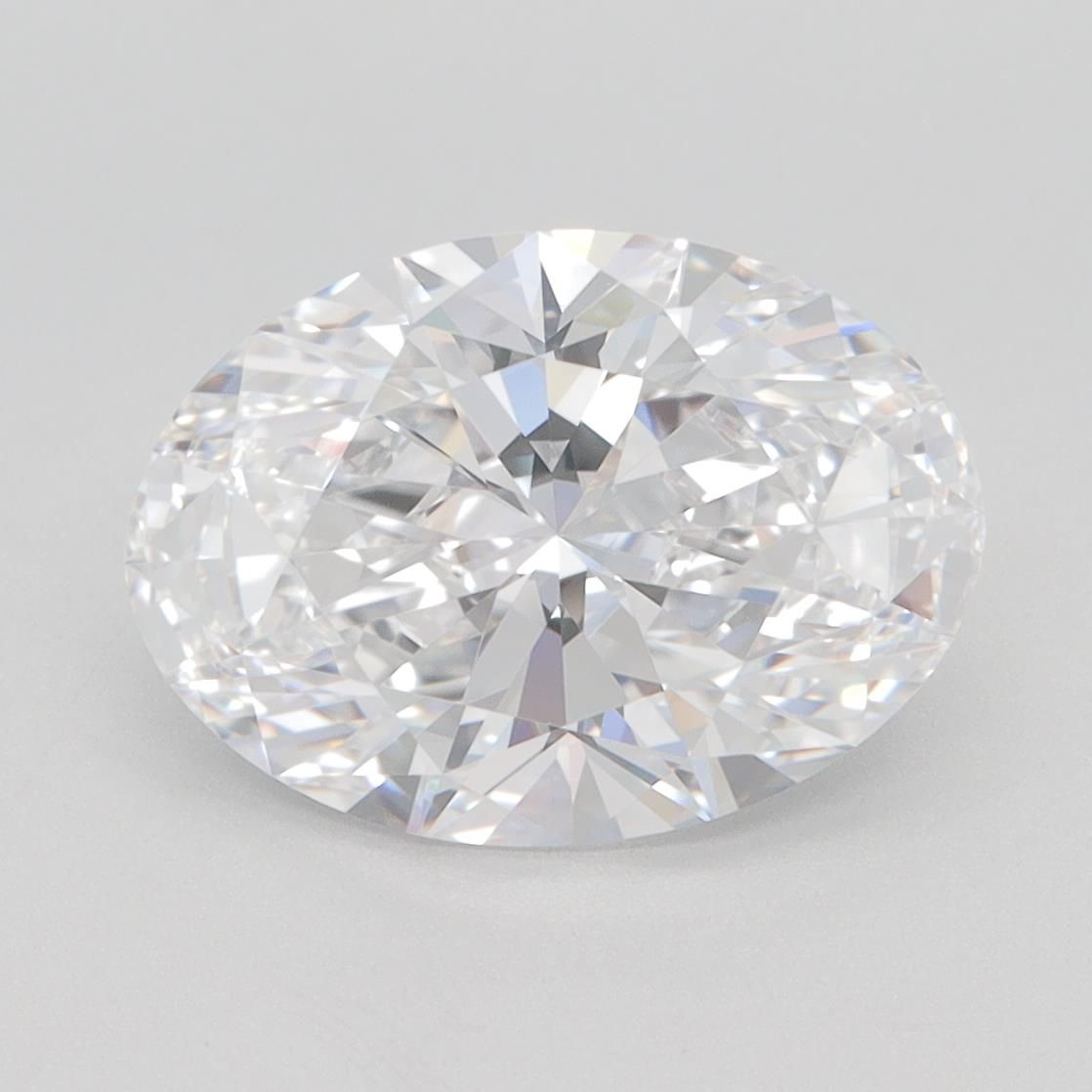 3.08ct Oval D VVS1 Lab-Grown Diamond