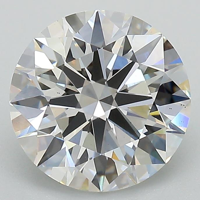 2.52ct Round F VS2 Lab-Grown Diamond
