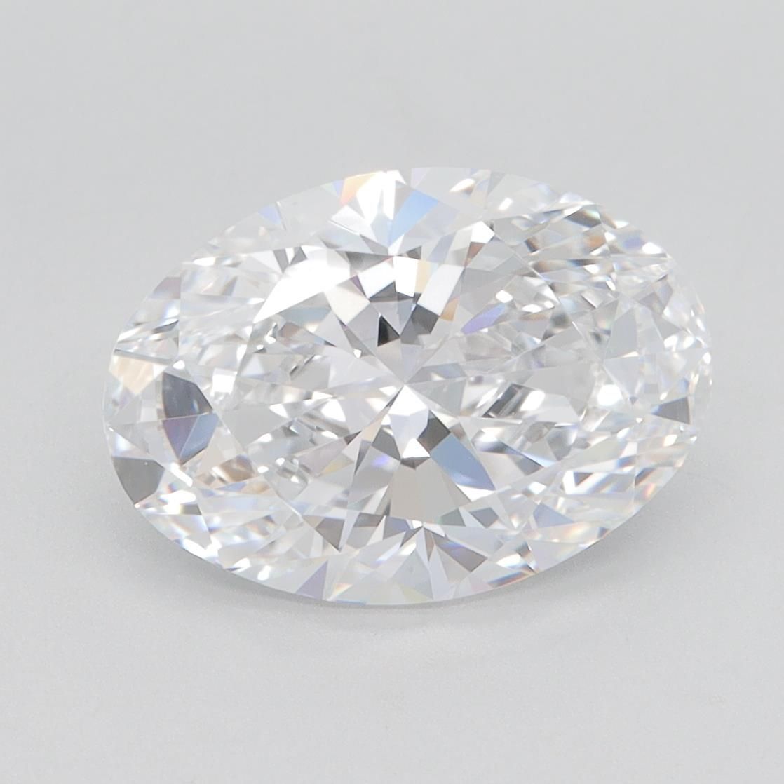 3.07ct Oval D VVS1 Lab-Grown Diamond