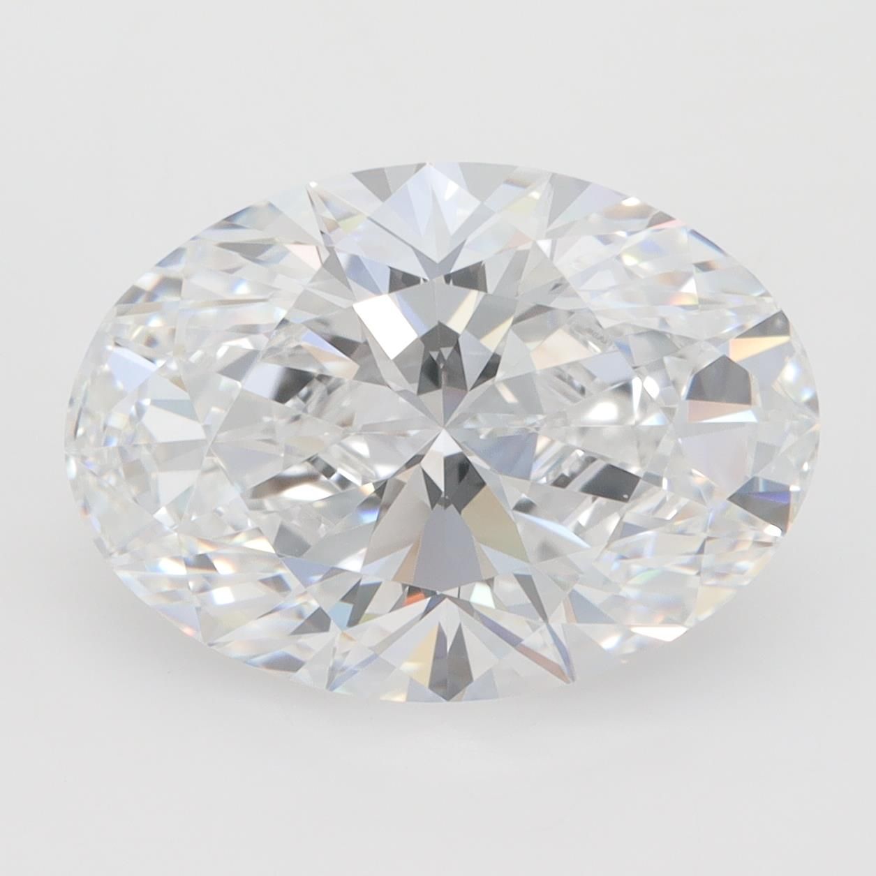4.08ct Oval D VVS1 Lab-Grown Diamond