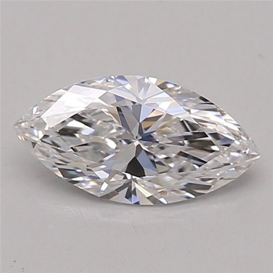 0.75ct Marquise D IF Lab-Grown Diamond