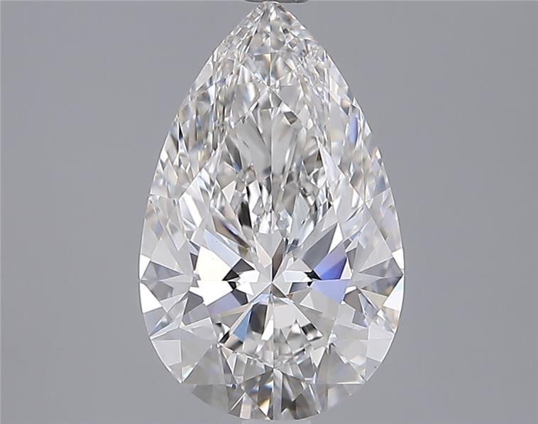 2.56ct Pear F VS1 Lab-Grown Diamond