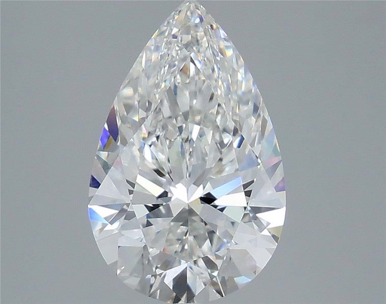 3.58ct Pear F VVS2 Lab-Grown Diamond