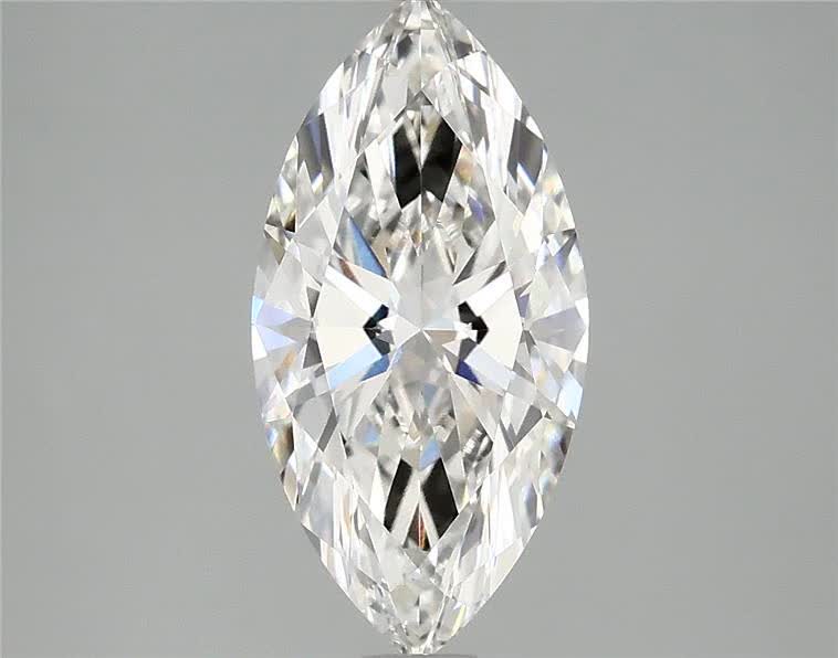 2.84ct Marquise D VS2 Lab-Grown Diamond