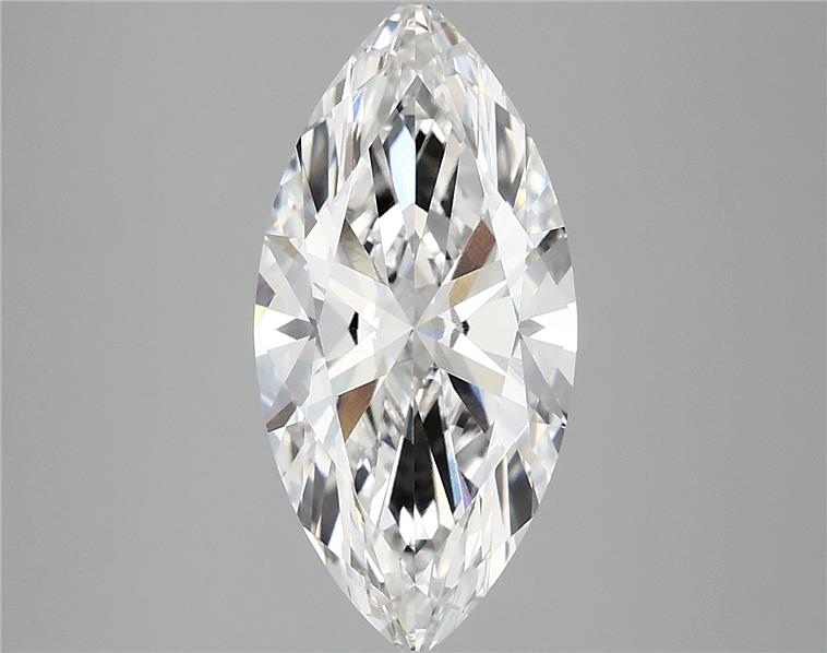2.78ct Marquise E VVS2 Lab-Grown Diamond