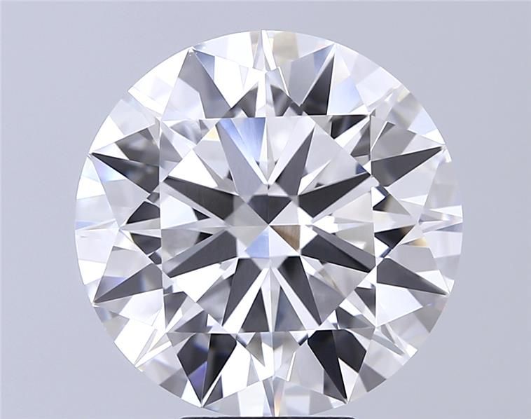 8.5ct Round F VVS2 Lab-Grown Diamond