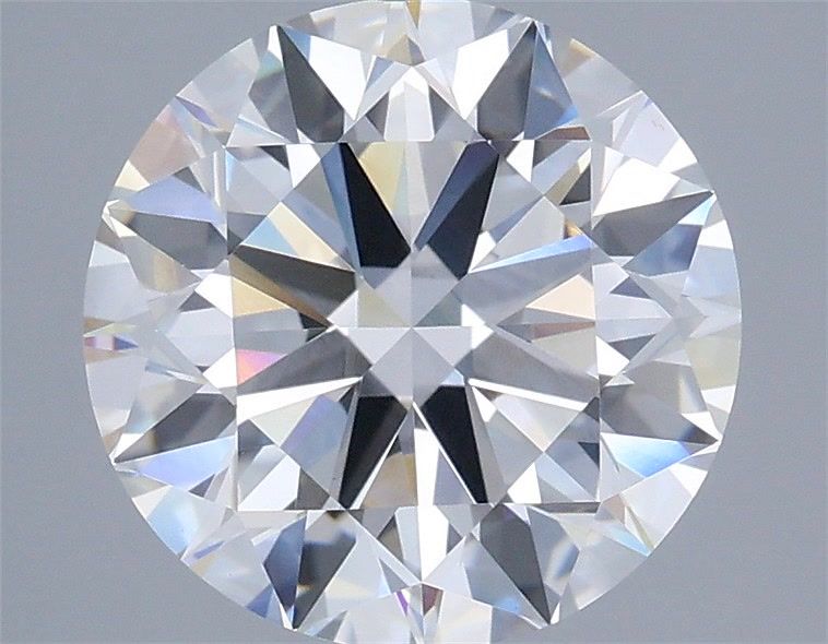 3.45ct Round F VVS2 Lab-Grown Diamond