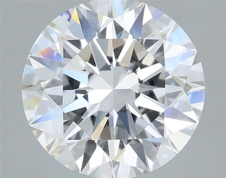 2.5ct Round F VVS2 Lab-Grown Diamond