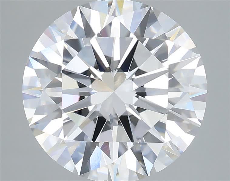 3.75ct Round E VVS2 Lab-Grown Diamond