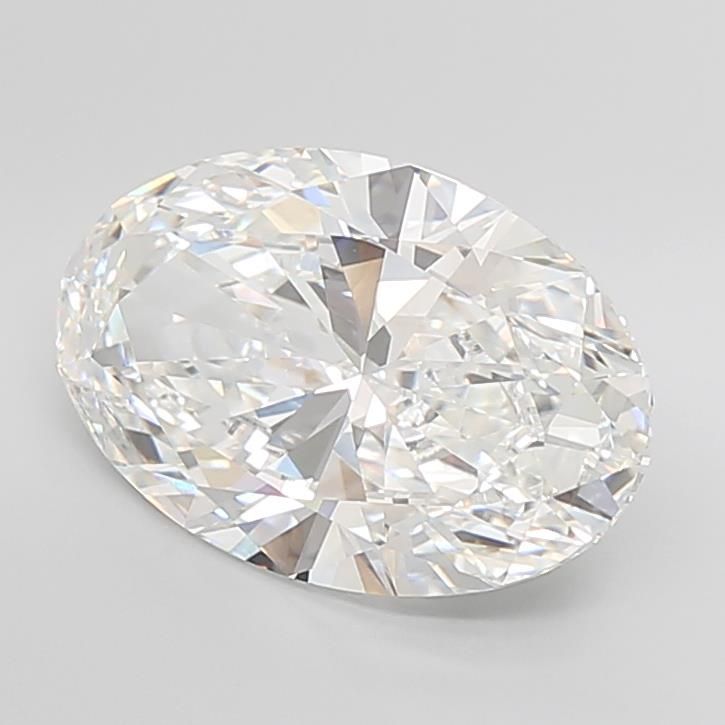 10.08 Carat OVAL Shape F Colour VVS2 Clarity  Cut - White Lab Diamond - 572159