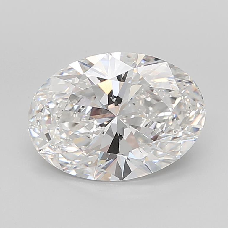 5.03ct Oval F VVS2 Lab-Grown Diamond