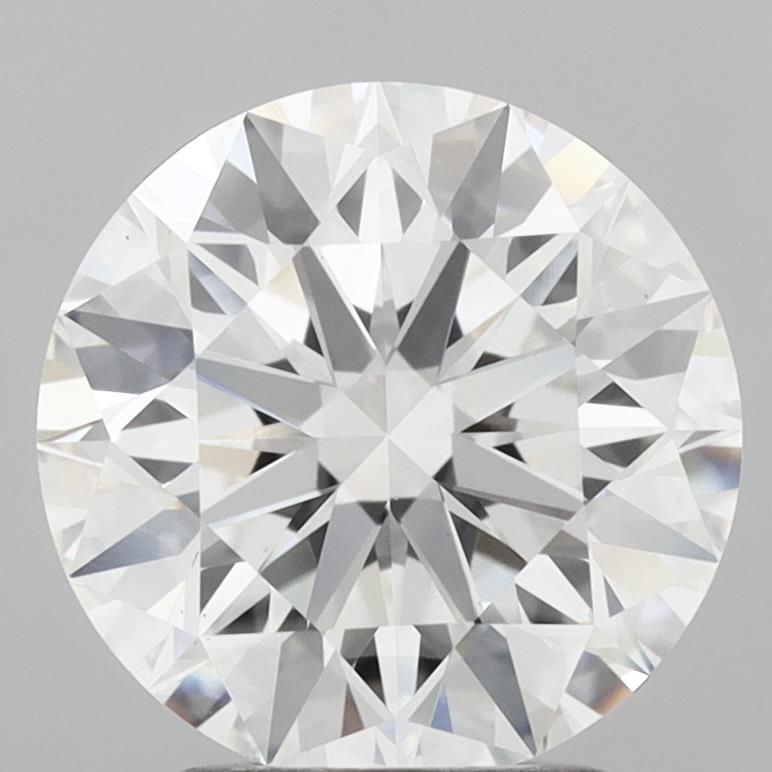 2.6ct Round D VS1 Lab-Grown Diamond