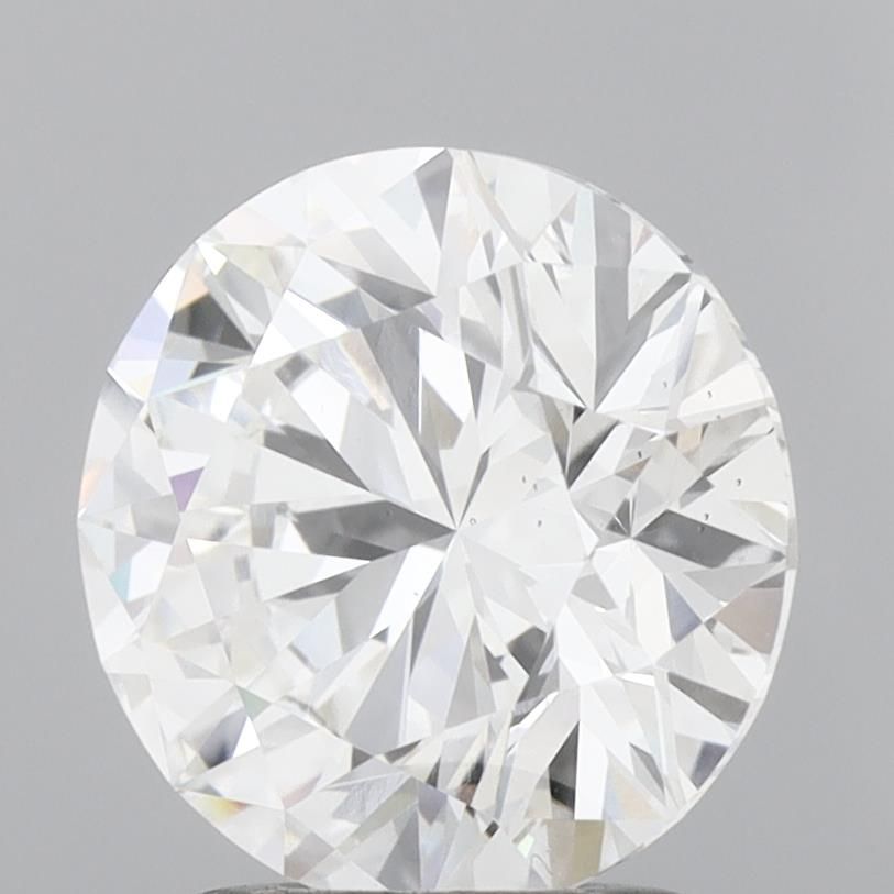 2.22ct Round F VS2 Lab-Grown Diamond