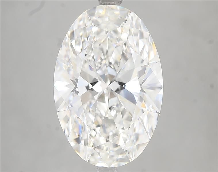 7.11ct Oval F VVS2 Lab-Grown Diamond