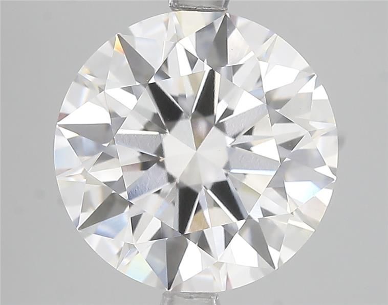5.1ct Round F VVS2 Lab-Grown Diamond