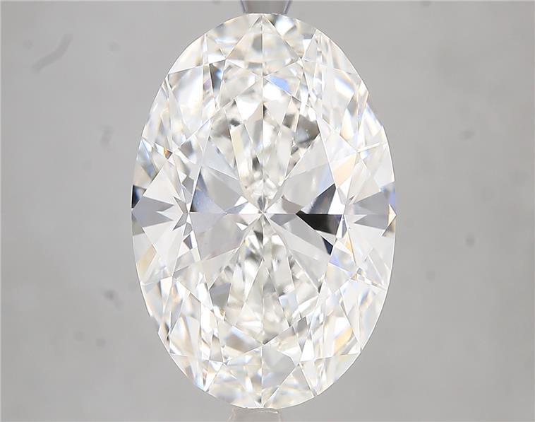 7.08ct Oval F VVS2 Lab-Grown Diamond