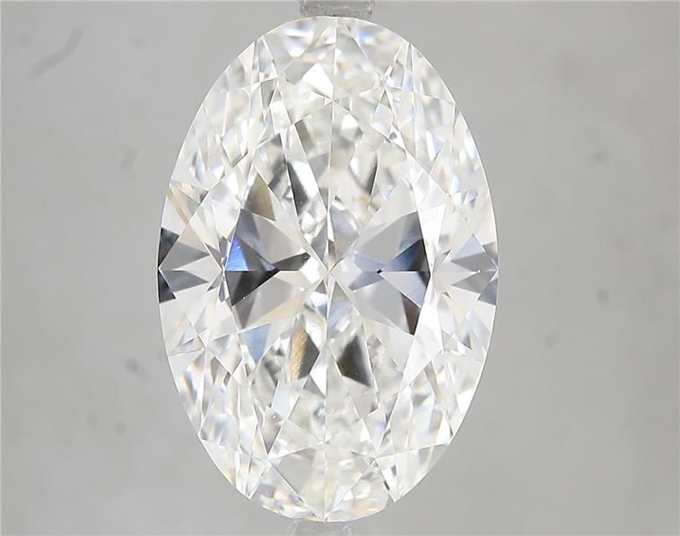 7.01ct Oval F VVS2 Lab-Grown Diamond