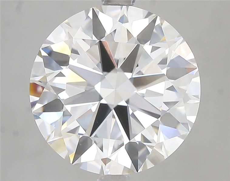 5.5ct Round F VVS2 Lab-Grown Diamond