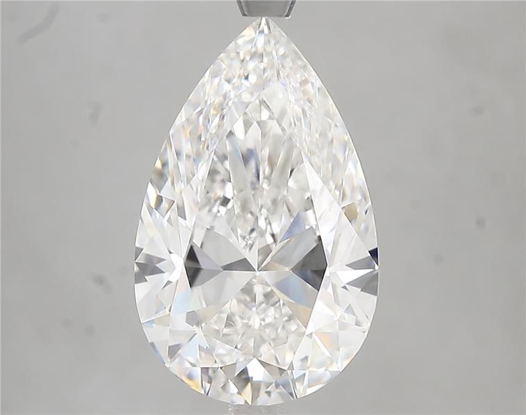 4.95ct Pear F VVS2 Lab-Grown Diamond