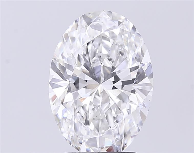 3.12ct Oval E VS2 Lab-Grown Diamond
