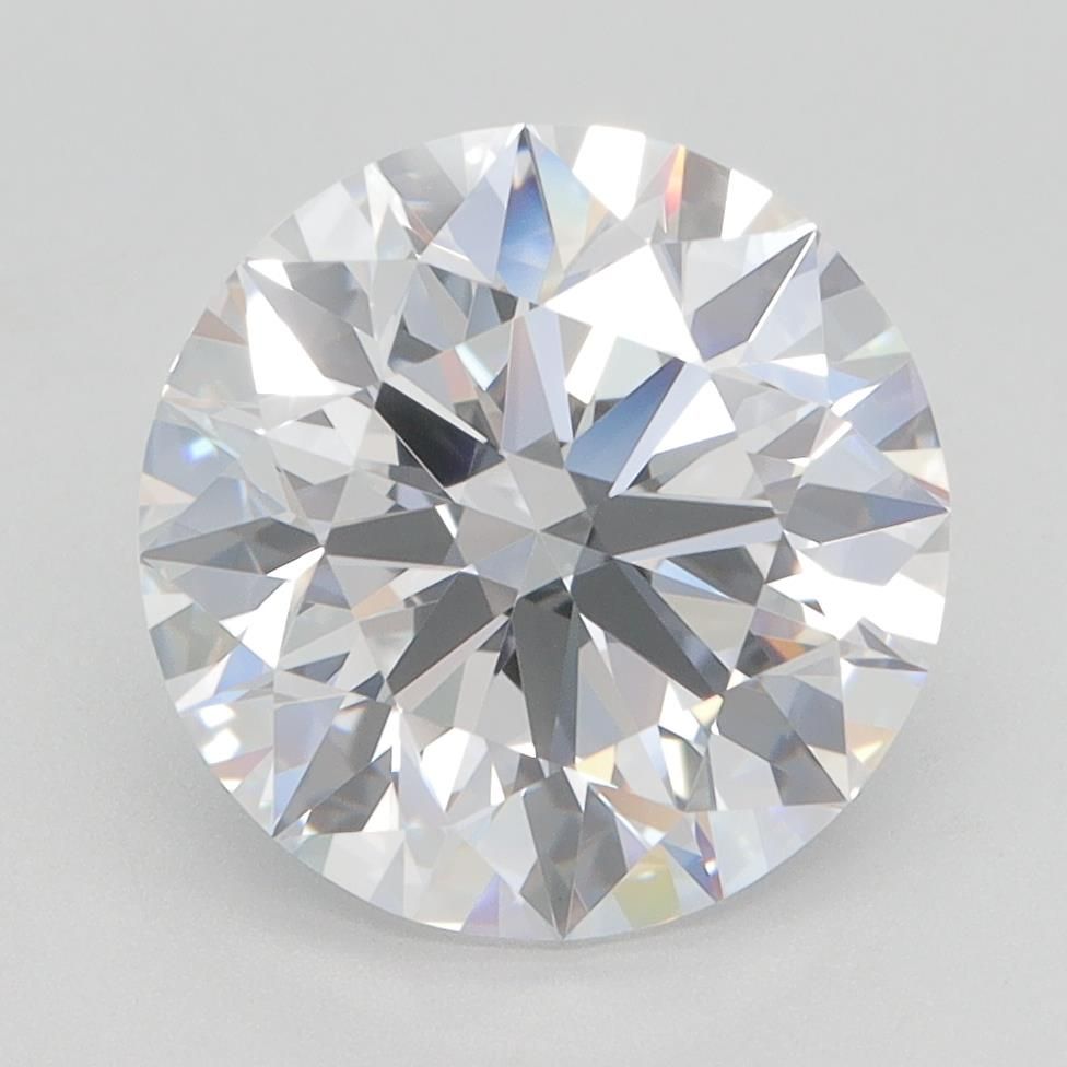 3.66ct Round D VVS1 Lab-Grown Diamond
