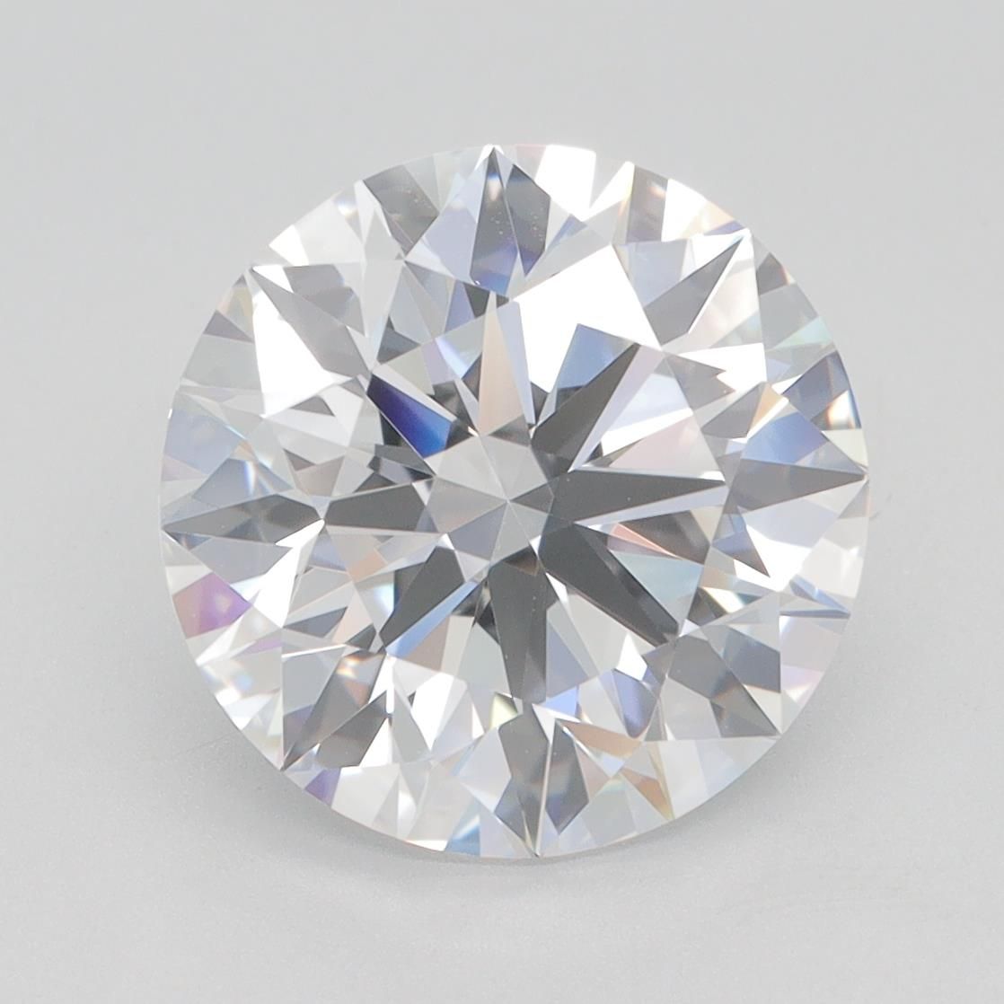 4.37ct Round D VVS1 Lab-Grown Diamond