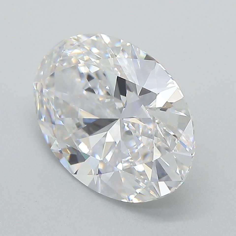 3.08ct Oval D VVS2 Lab-Grown Diamond
