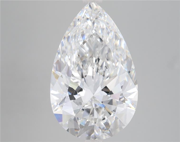 6.48ct Pear F VS2 Lab-Grown Diamond