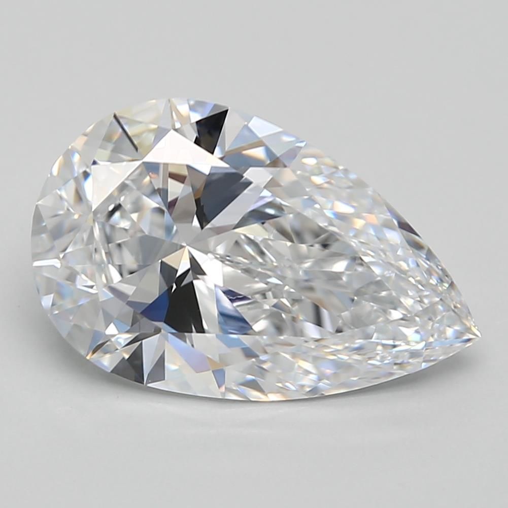 2.85ct Pear D IF Lab-Grown Diamond