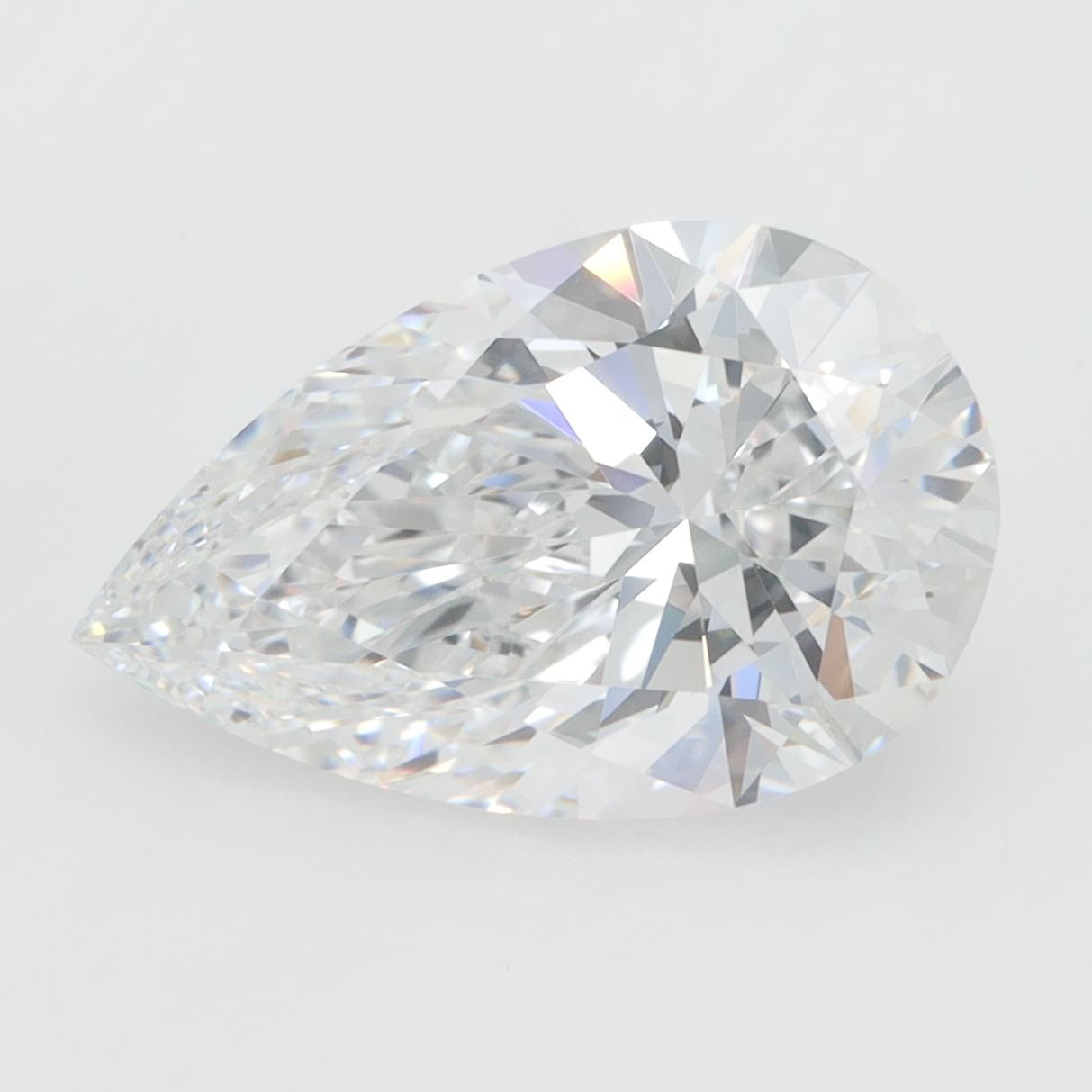 3.07ct Pear D VVS1 Lab-Grown Diamond