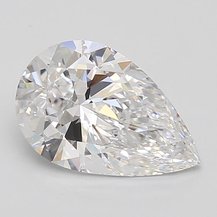 1.58ct Pear D IF Lab-Grown Diamond