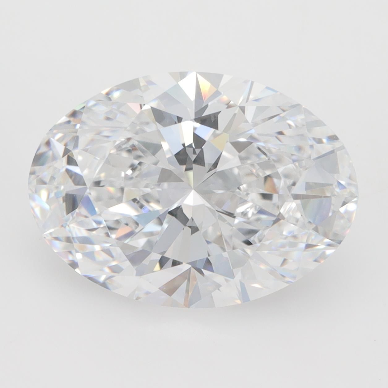 4ct Oval D VVS1 Lab-Grown Diamond