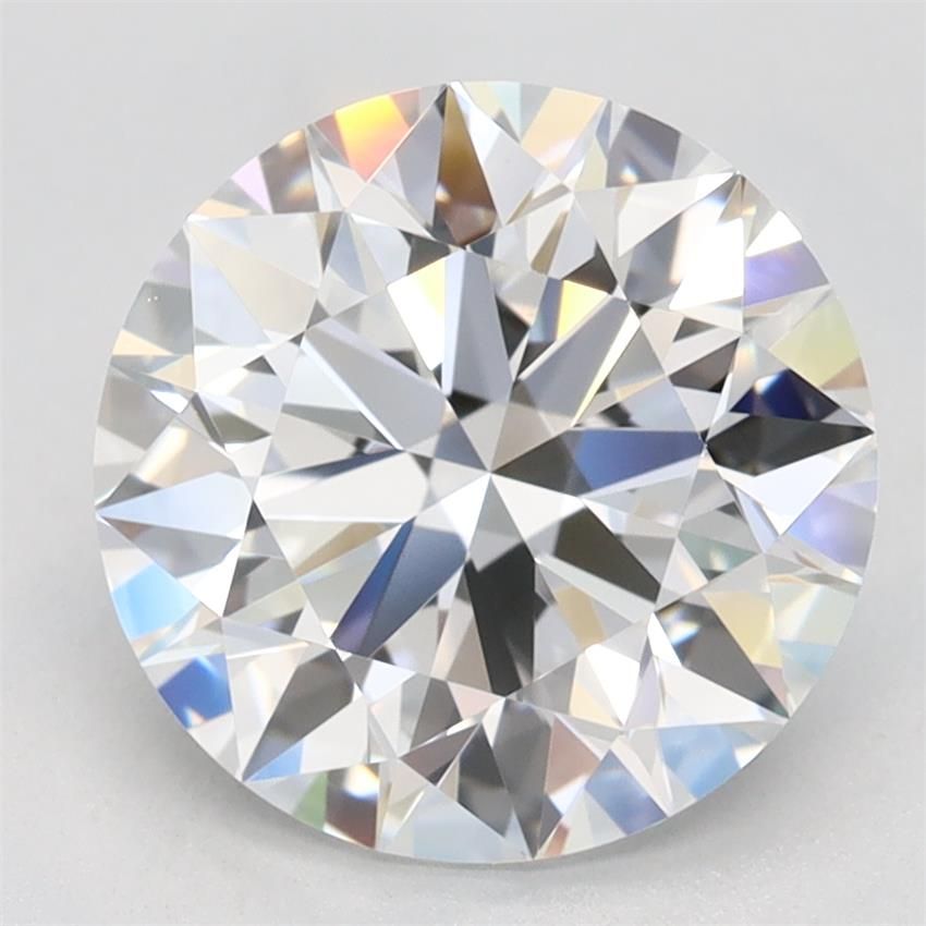 2.76ct Round D VVS1 Lab-Grown Diamond