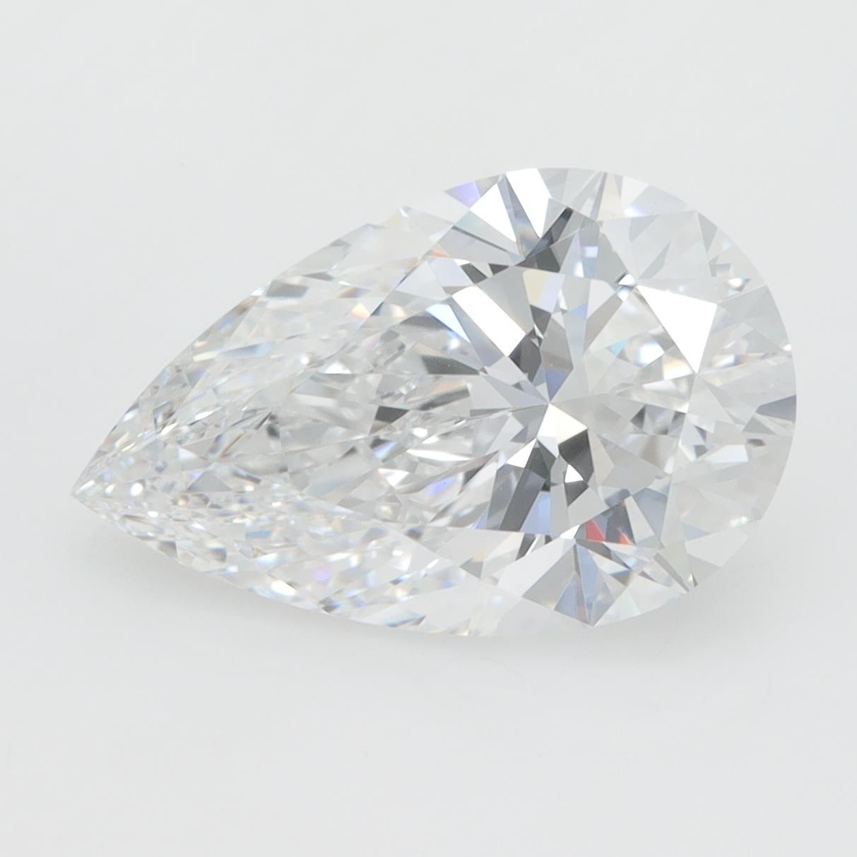 3.05ct Pear D VVS2 Lab-Grown Diamond