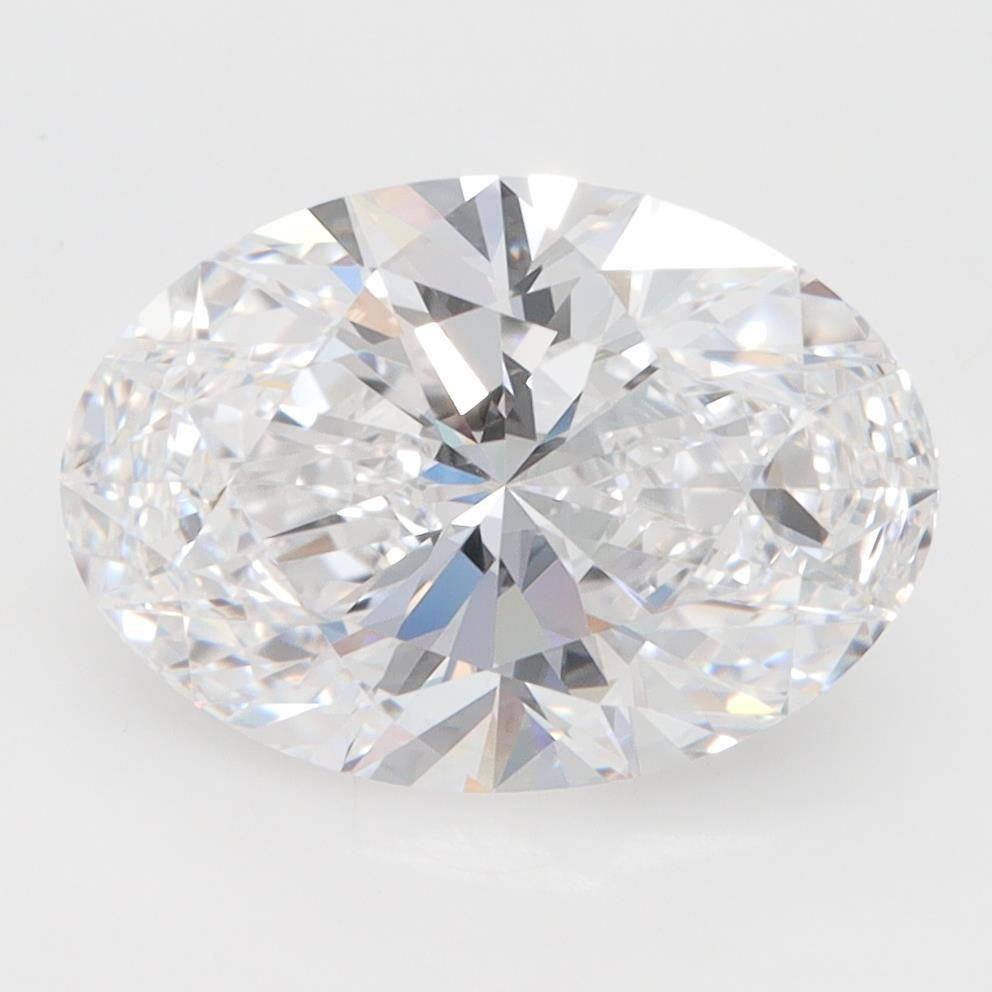3.29ct Oval D IF Lab-Grown Diamond