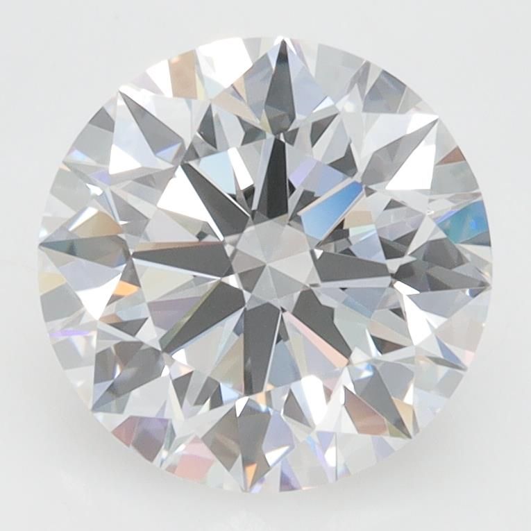 2.76ct Round D VVS2 Lab-Grown Diamond